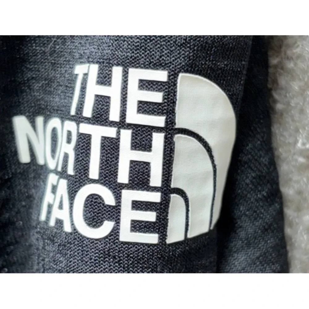 The North Face Mountain Peaks 1/4-Zip Fleece Pullover Men 2XL Black EUC Hiking‎